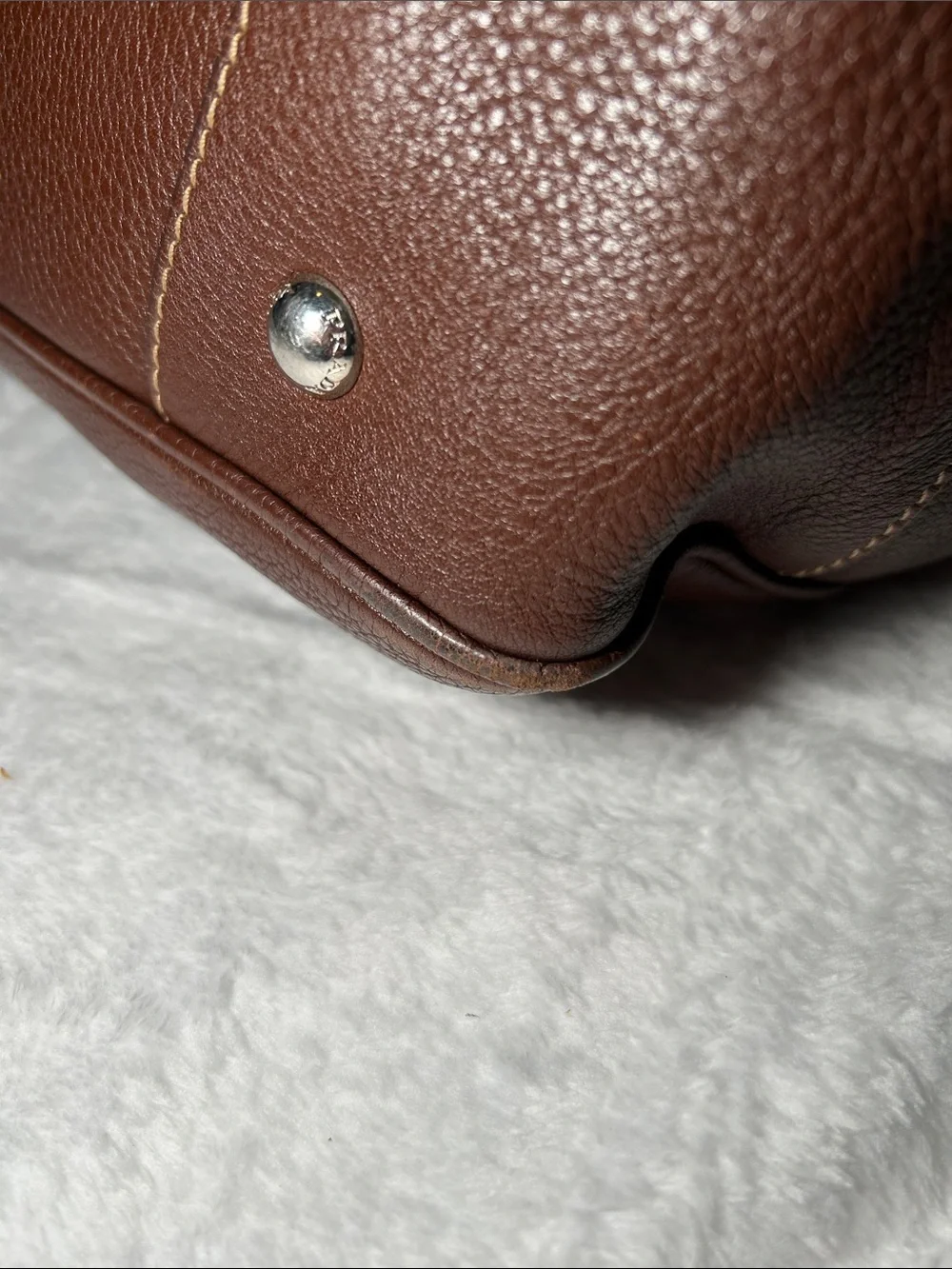 421. Vintage Prada Multi-Pocket Shoulder Bag - Picture 8 of 14